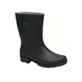 Botas PVC negro media ca&ntilde;a