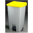 CONTENEDOR SELECTIVO 120L BLANCO VERDE-AZUL-AMARILLO