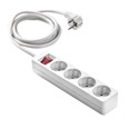 BASE 4 TOMAS TT C/INT.CABLE 5 M. BLANCO