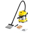 Aspirador seco/h&uacute;medo 1600 w. 20 l. Cuba acero inoxidable