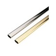 BARRA ARMARIO OVAL 25X15 1MT CROMO