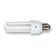 Bombilla ahorro. 9 W. E14. 2 tubos. 2700k.luz calida
