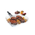  DELUXE SS GRILL BASKET DETACHABLE HANDLE 