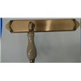 JUEGO MANETAS 3890 LATON PORCELANA ACAB. CUERO